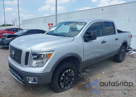 2019 Nissan Titan Pro-4X z USA, uszkodzony, nr VIN 1N6AA1E51KN523784